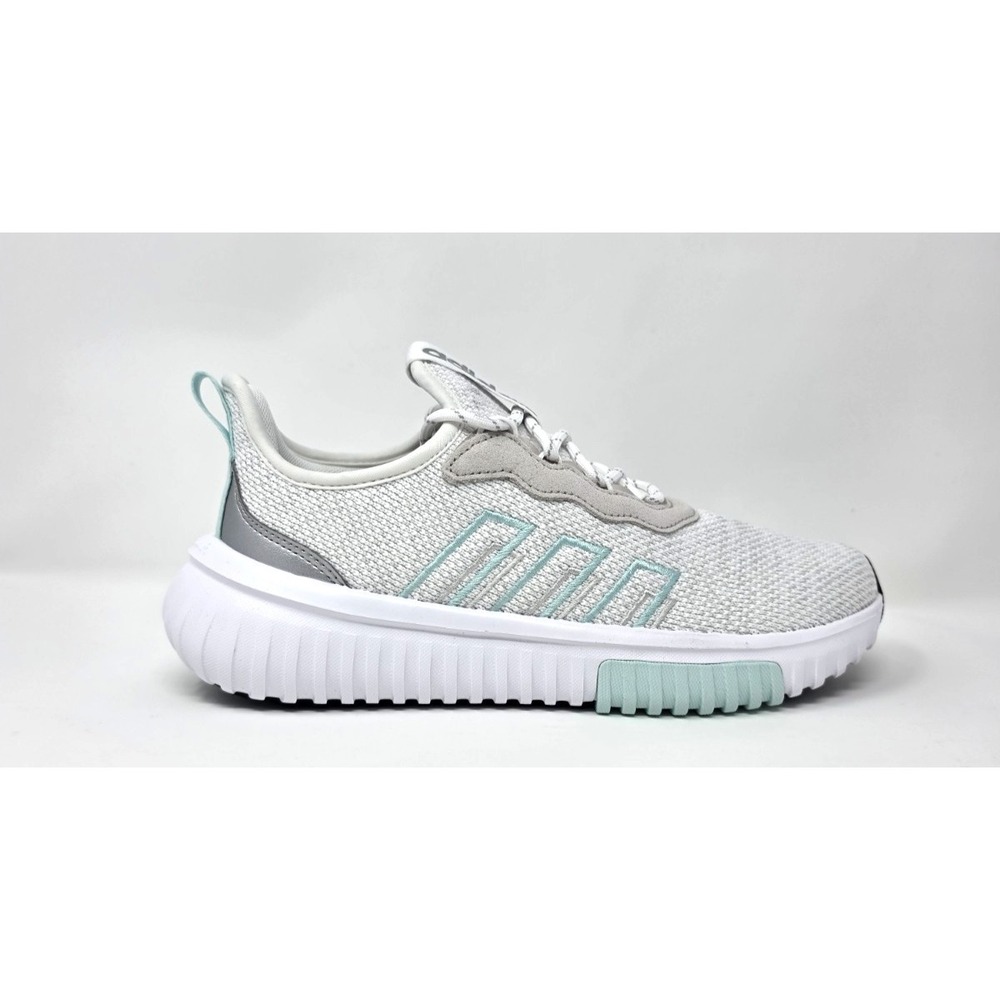 Adidas Kaptir Flow 2.0 White/Aqua/Silver Metallic Women's Size 7 NWB‎ - Picture 10 of 11